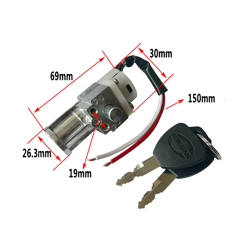 Electric Scooter Charger - Mini serrure de chargeur de batterie