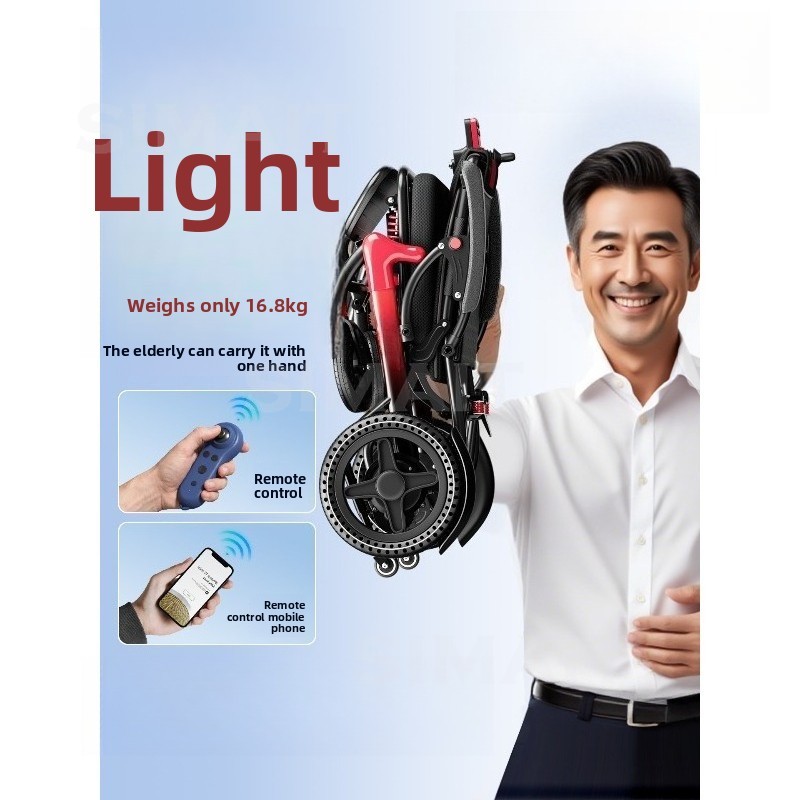 Folding Electric Scooter - Nouveau fauteuil roulant électrique, intelligent, automatique,