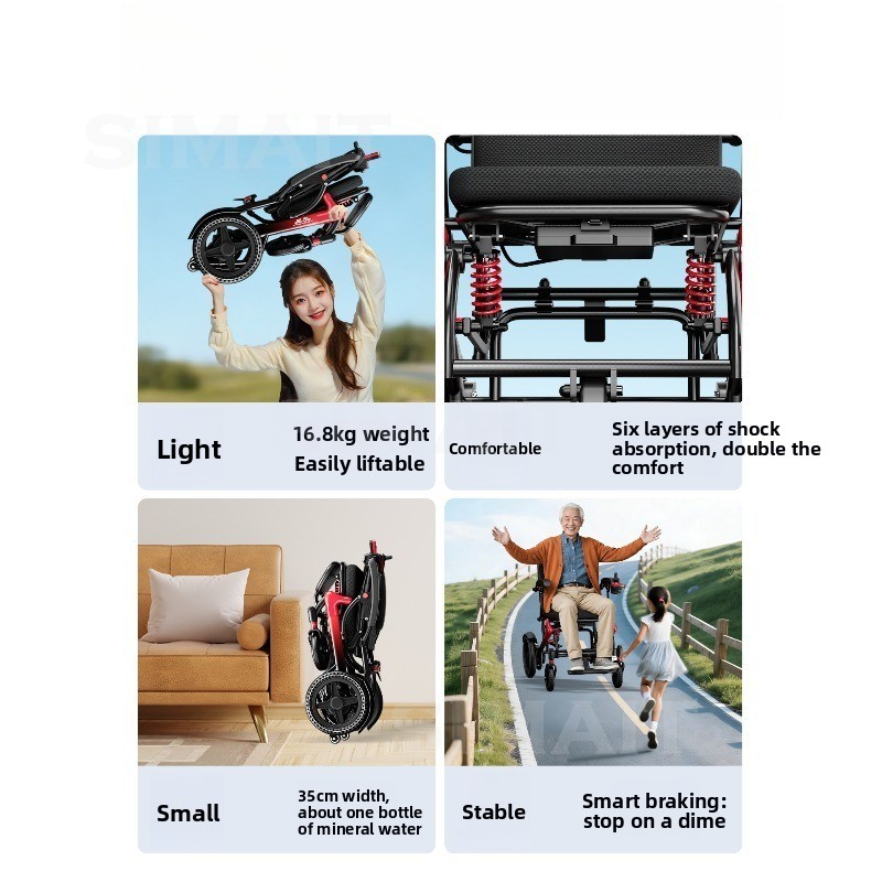 Nouveau fauteuil roulant élect - Folding Electric Scooter avis et prix
